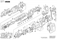 Bosch 0 611 212 703 Ubh 2-20 Serl Rotary Hammer 220 V / Eu Spare Parts